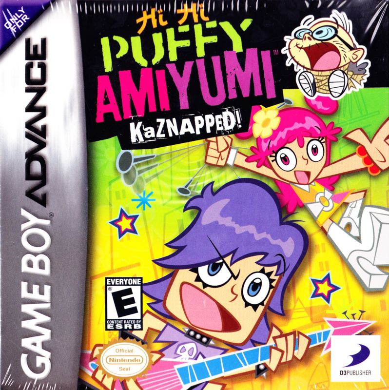Hi Hi Puffy AmiYumi Kaznapped! cover or packaging material MobyGames