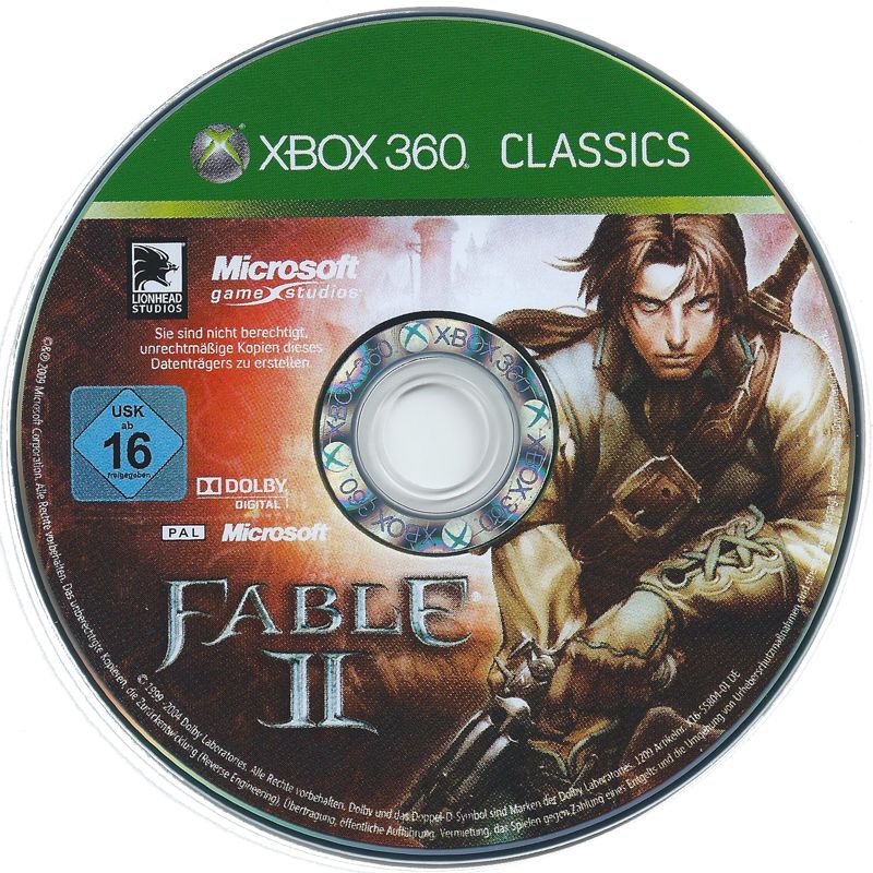 Media for Fable II: Platinum Hits (Xbox 360) (Classics release)