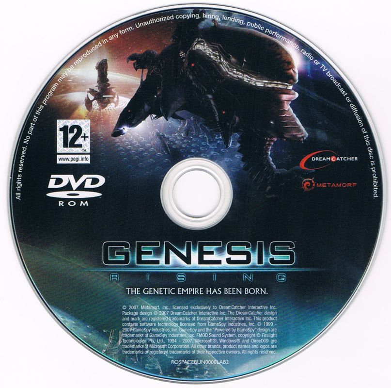 Media for Spaceforce: Rogue Universe / Genesis Rising (Windows): Disc 2