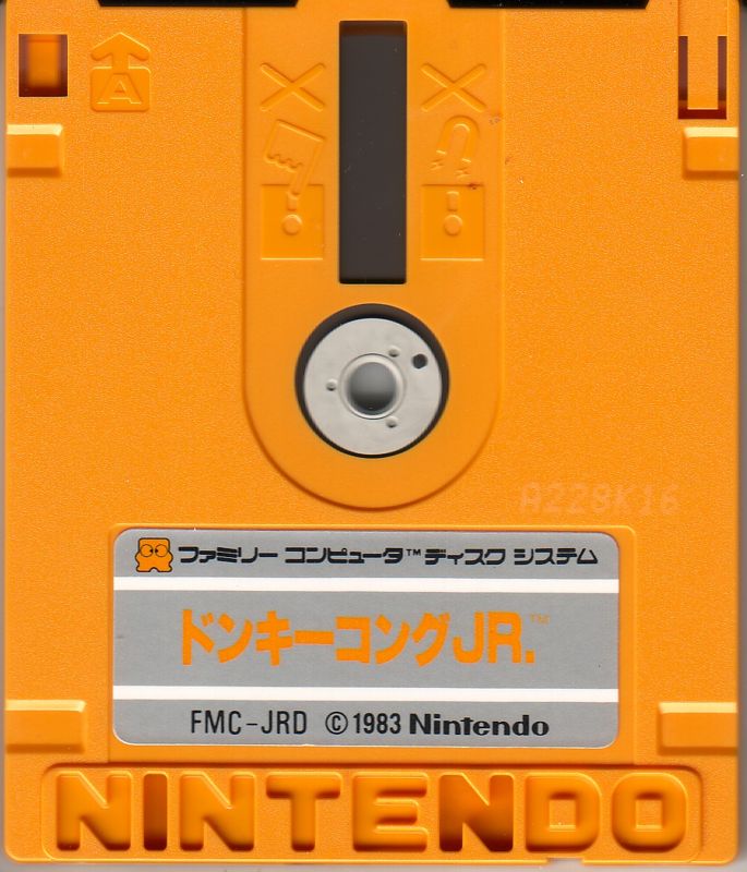 Media for Donkey Kong Junior (NES) (Disk Writer)