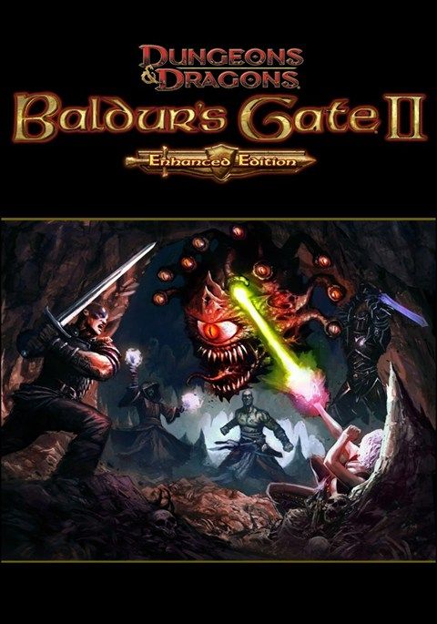 Front Cover for Baldur's Gate II: Enhanced Edition (Windows) (GameFly Digital release)
