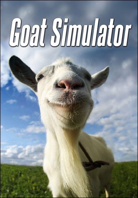 Front Cover for Goat Simulator (Linux and Macintosh and Windows) (GameFly Digital release)