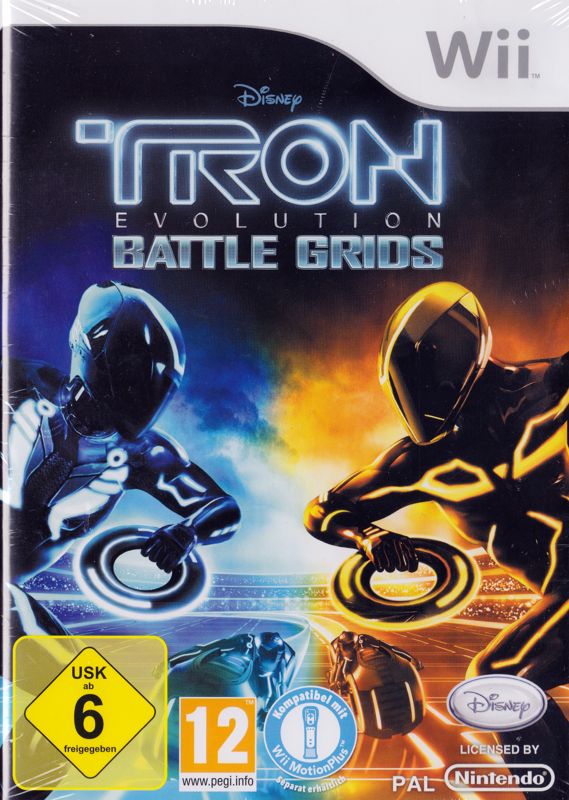 Front Cover for Tron: Evolution - Battle Grids (Wii)