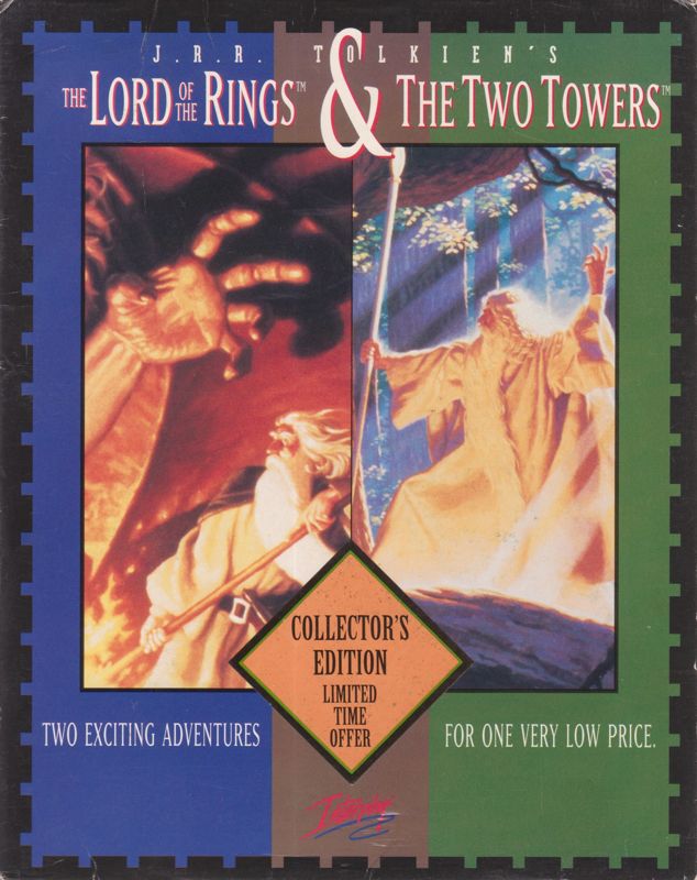 Front Cover for J.R.R. Tolkien's The Lord of the Rings & The Two Towers: Collector's Edition (DOS)