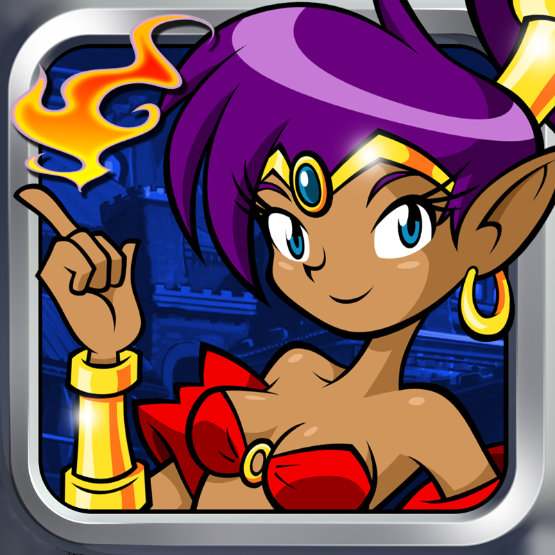 Front Cover for Shantae: Risky's Revenge (iPad and iPhone) (Dec 17, 2013 update)