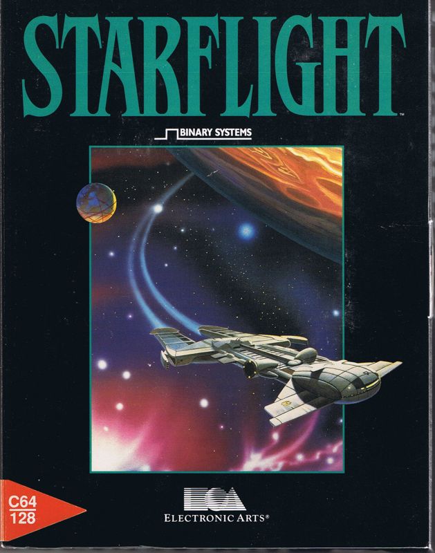 Front Cover for Starflight (Commodore 64)