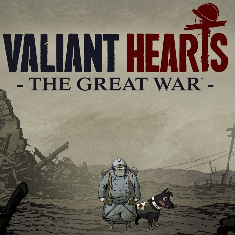 Front Cover for Valiant Hearts: The Great War (PlayStation 3 and PlayStation 4) (PSN (SEN) release)