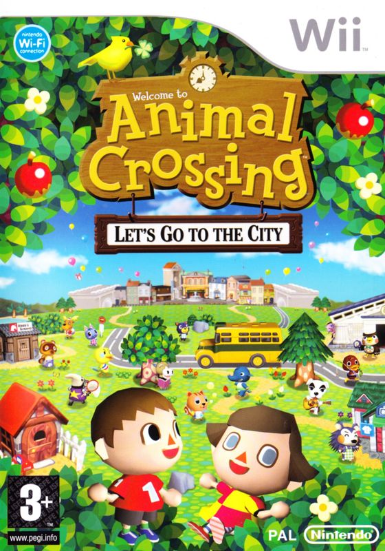 Front Cover for Animal Crossing: City Folk (Wii)