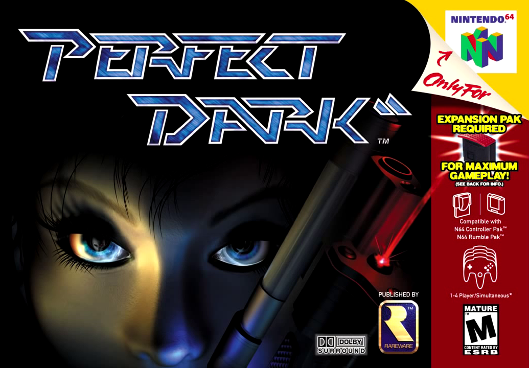 Front Cover for Perfect Dark (Nintendo 64)