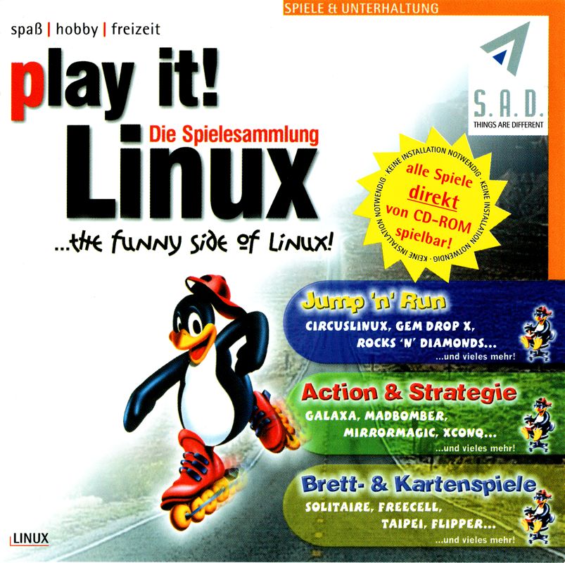 play it! Linux Die Spielesammlungthe funny side of Linux! (2000
