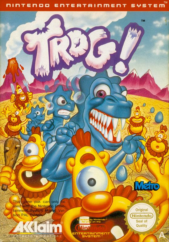 Front Cover for Trog (NES)