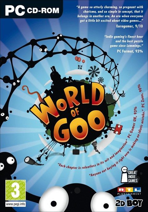 World of Goo cover or packaging material - MobyGames