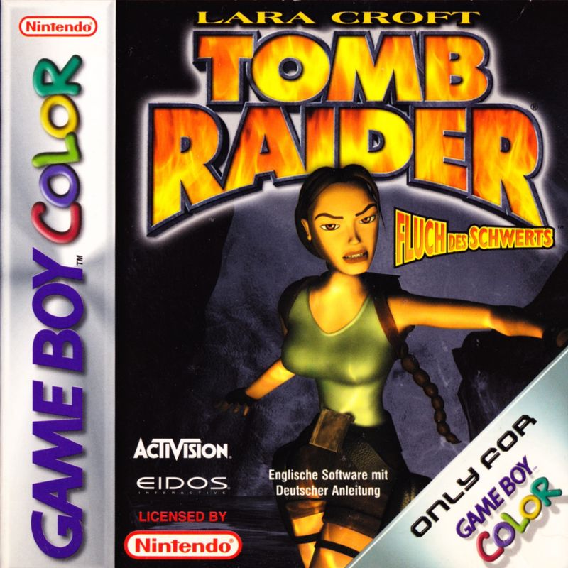 Front Cover for Lara Croft: Tomb Raider - Curse of the Sword (Game Boy Color)