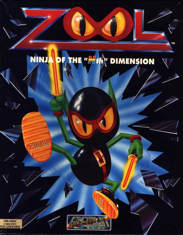 Front Cover for Zool (Amiga)