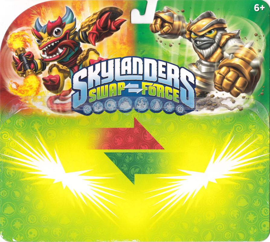 Front Cover for Skylanders: Swap Force - Fire Kraken / Grilla Drilla (Nintendo 3DS and PlayStation 3 and PlayStation 4 and Wii and Wii U and Xbox 360 and Xbox One)