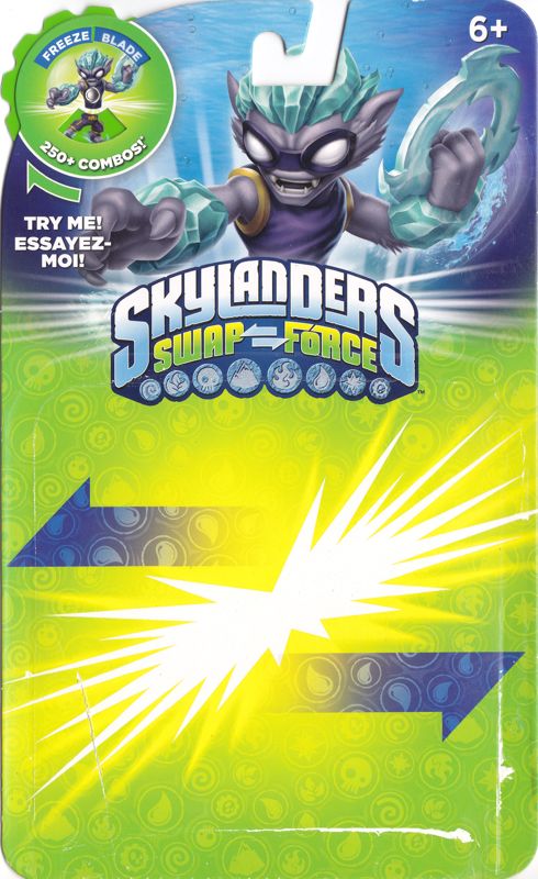 Front Cover for Skylanders: Swap Force - Freeze Blade (Nintendo 3DS and PlayStation 3 and PlayStation 4 and Wii and Wii U and Xbox 360 and Xbox One)