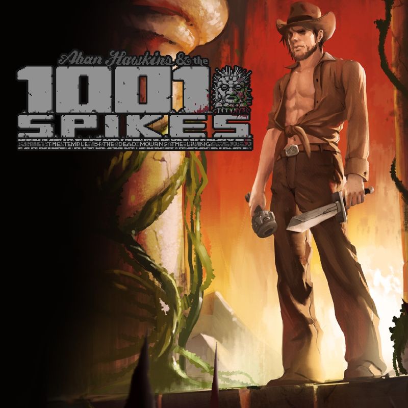 Front Cover for Aban Hawkins & the 1001 Spikes: The Temple of the Dead Mourns the Living (PS Vita and PlayStation 4) (PSN (SEN) release)