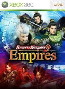 Front Cover for Dynasty Warriors 6: Empires (Xbox 360) (Games on Demand release)