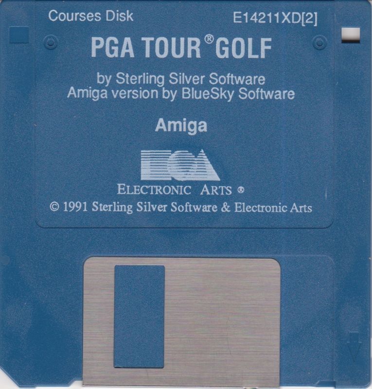 Media for PGA Tour Golf (Amiga) (German only content version): Courses Disk