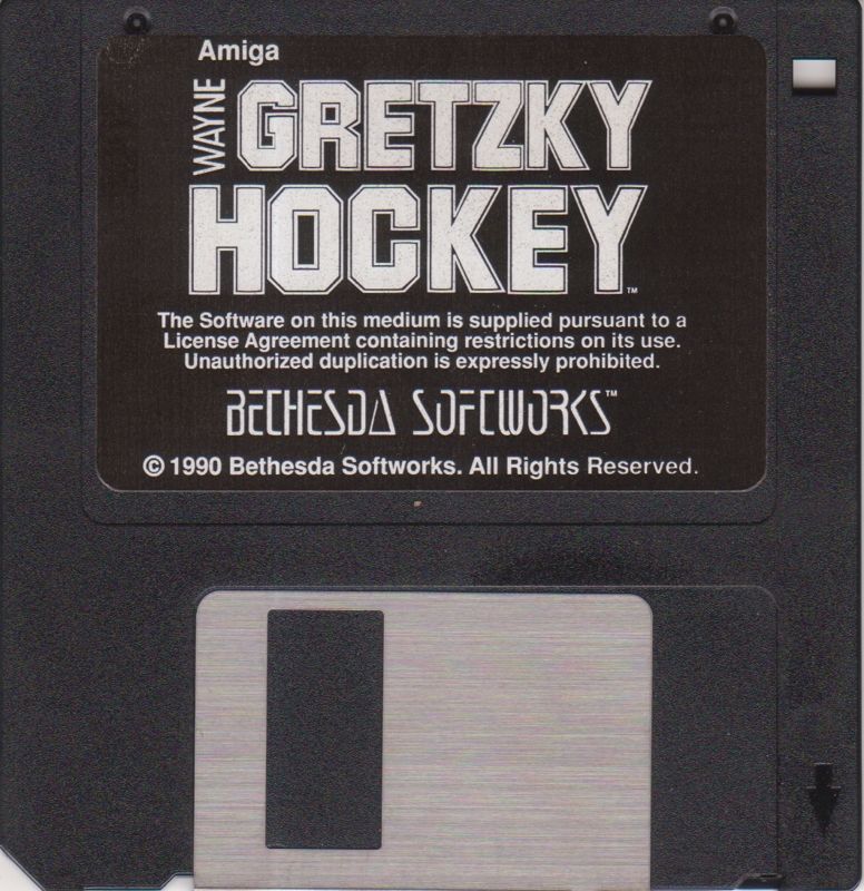 Media for Wayne Gretzky Hockey (Amiga)