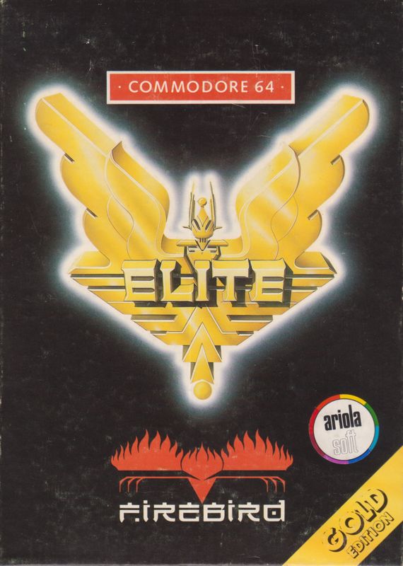 Front Cover for Elite (Commodore 64) (Ariolasoft release)