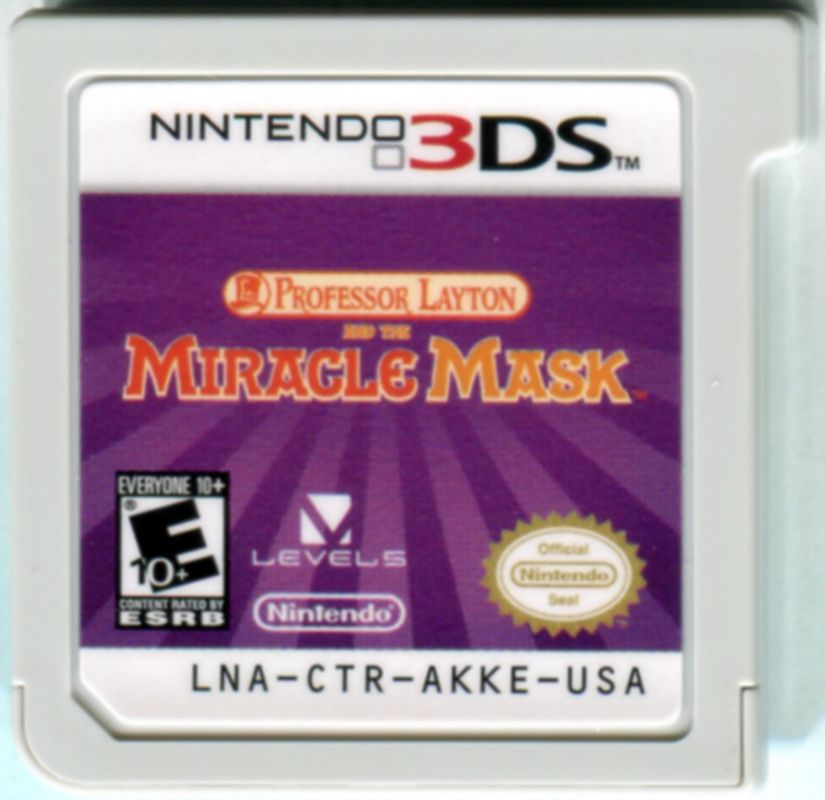 Media for Professor Layton and the Miracle Mask (Nintendo 3DS)