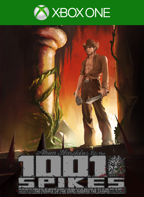 Front Cover for Aban Hawkins & the 1001 Spikes: The Temple of the Dead Mourns the Living (Xbox One) (Download release)