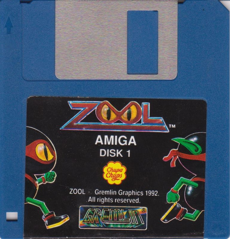 Media for Zool (Amiga) (Alternate box art): Disk 1