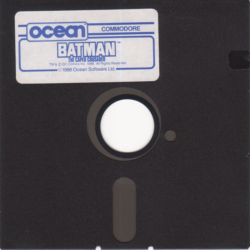 Media for Batman: The Caped Crusader (Commodore 64)