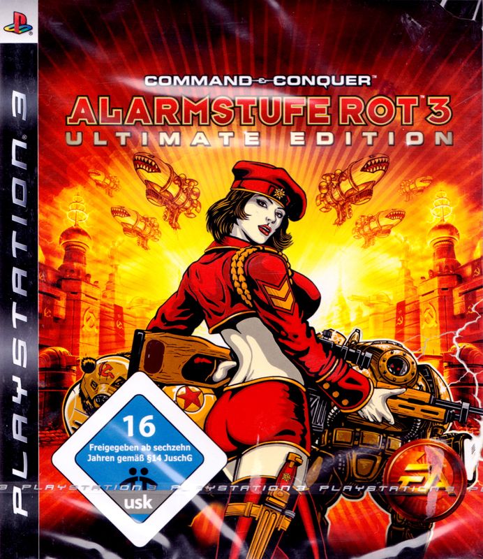 Front Cover for Command & Conquer: Red Alert 3 - Ultimate Edition (PlayStation 3)