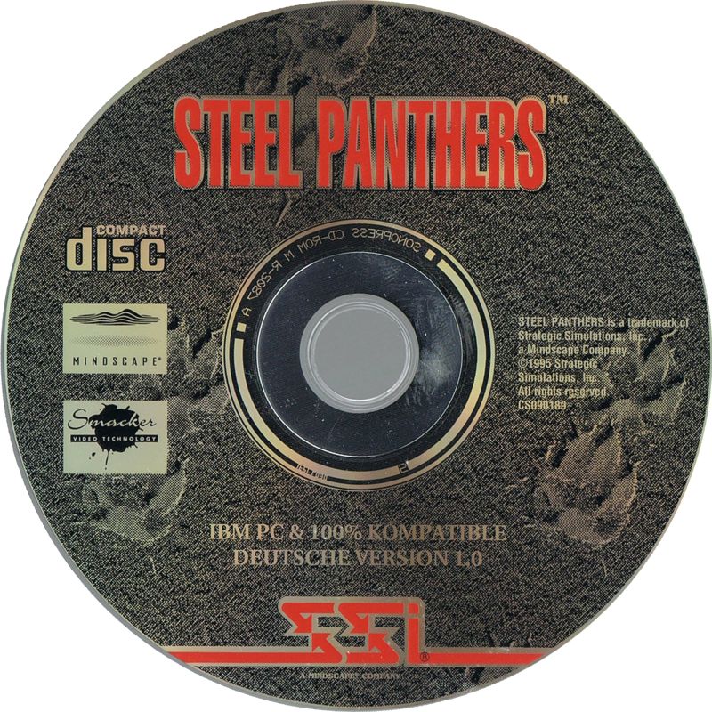 Media for Steel Panthers (DOS) (Cash & Carry Collection release)
