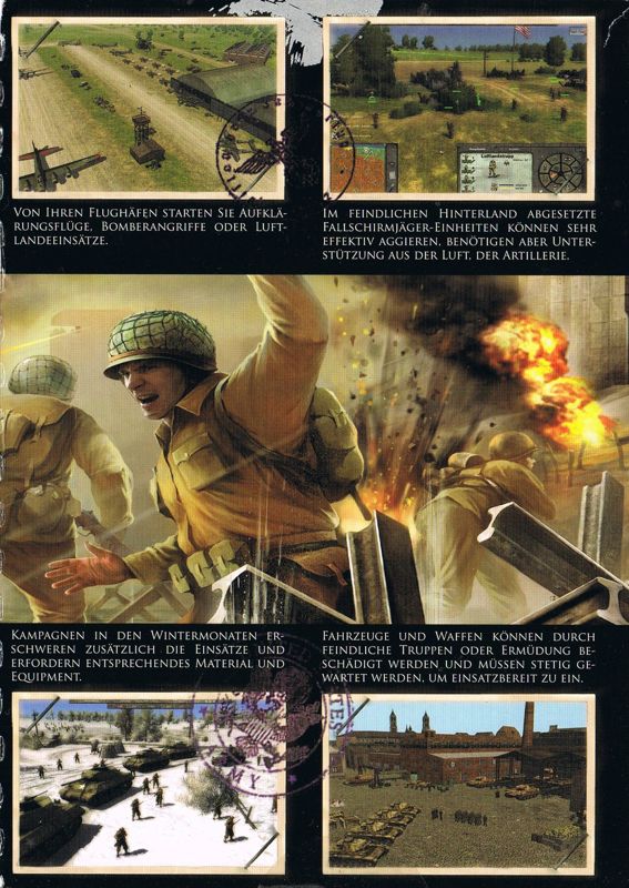Inside Cover for Officers (Windows) (Strategie Classics release): Inside right