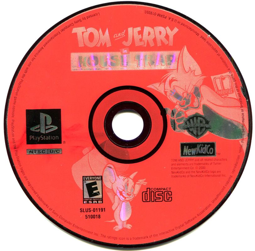 Tom and Jerry in House Trap cover or packaging material MobyGames