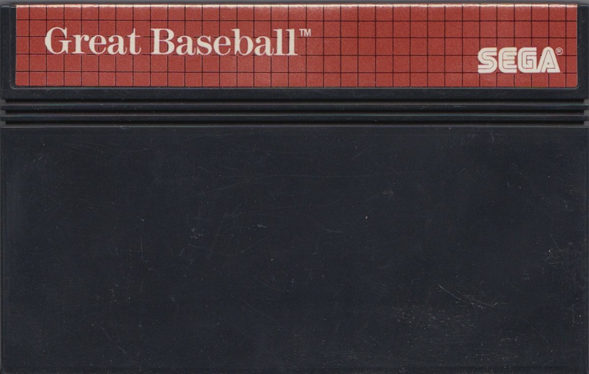 Media for Great Baseball (SEGA Master System)