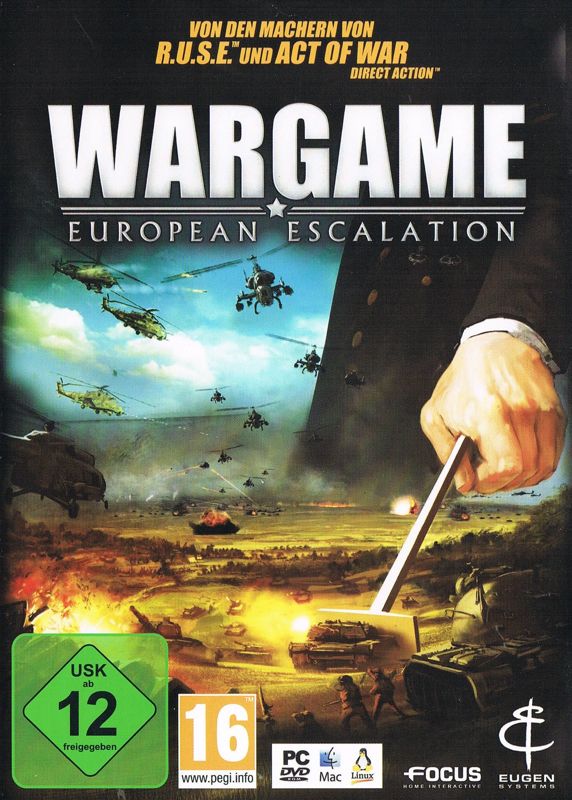 Front Cover for Wargame: European Escalation (Linux and Macintosh and Windows) (Hammerpreis release)