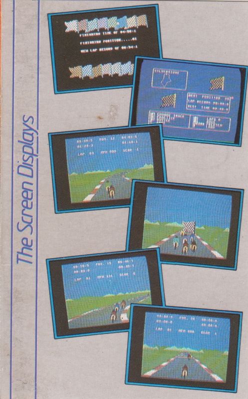 Inside Cover for Speed King (Commodore 64)