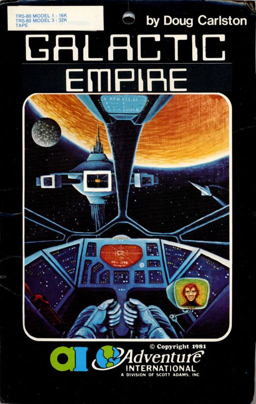 Front Cover for Galactic Empire (TRS-80)