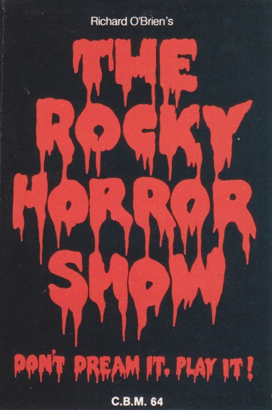 Front Cover for The Rocky Horror Show (Commodore 64) (Release with alternate tape)