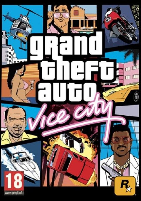 Front Cover for Grand Theft Auto: Vice City (Windows) (GameFly Digital release)