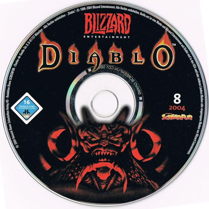 Media for Diablo (Windows) (Bravo Screenfun Covermount 08/2004)