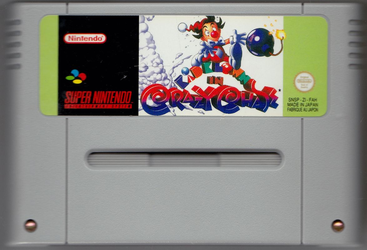 Media for Kid Klown in Crazy Chase (SNES): Front