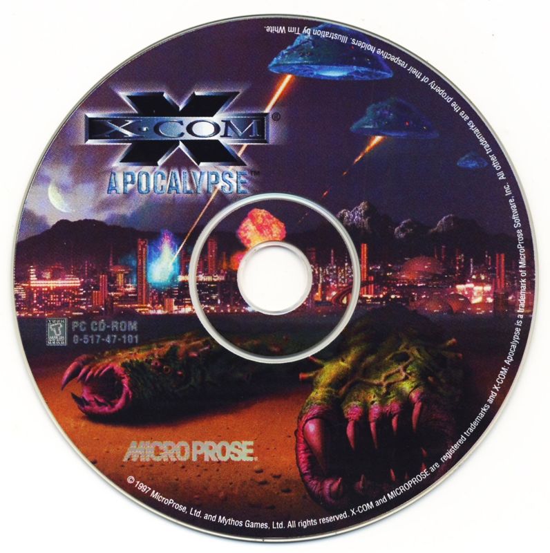 Media for X-COM: Apocalypse (DOS)