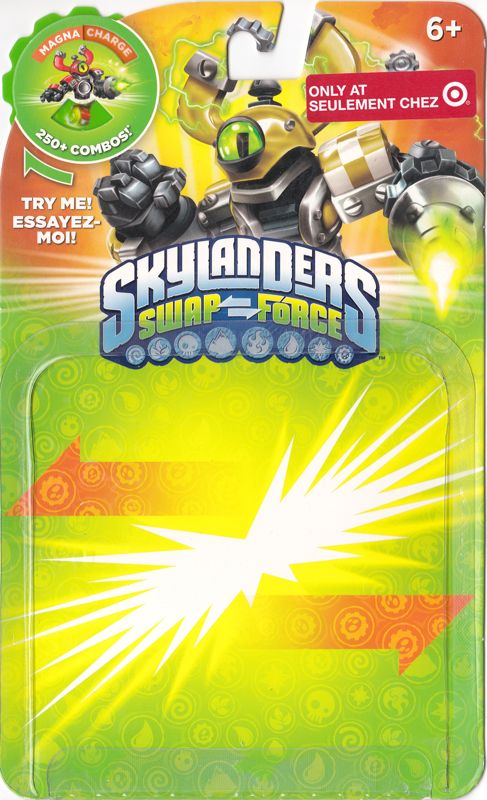 Front Cover for Skylanders: Swap Force - Magna Charge (Nintendo 3DS and PlayStation 3 and PlayStation 4 and Wii and Wii U and Xbox 360 and Xbox One) (Nitro Magna Charge)