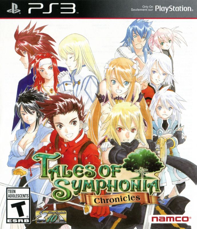 Front Cover for Tales of Symphonia Chronicles (PlayStation 3)