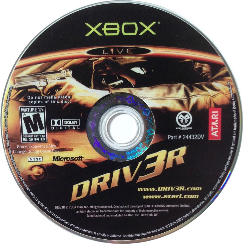 Media for Driv3r (Xbox)