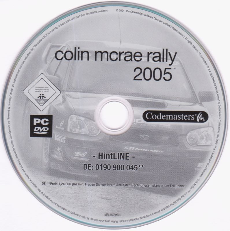 Media for Colin McRae Rally 2005 (Windows)