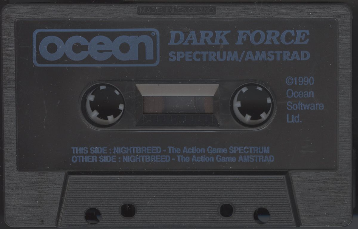 Media for Dark Force (Amstrad CPC and ZX Spectrum)