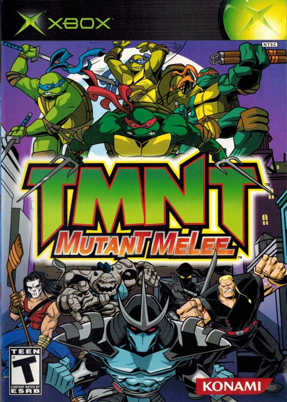 Front Cover for TMNT: Mutant Melee (Xbox)