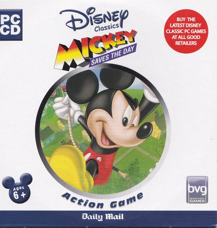 Disney's Mickey Saves the Day 3D Adventure cover or packaging material