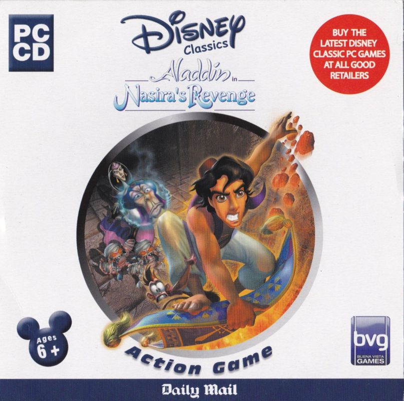 Disney's Aladdin In Nasira's Revenge Cover Or Packaging Material ...